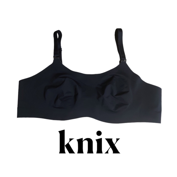 Knix Black Wireless Bra - Picture 1 of 5